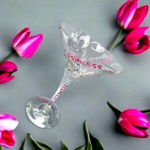 Lolita l Love My Martini l Princess l Collectable l Martini glass l Hand-painted